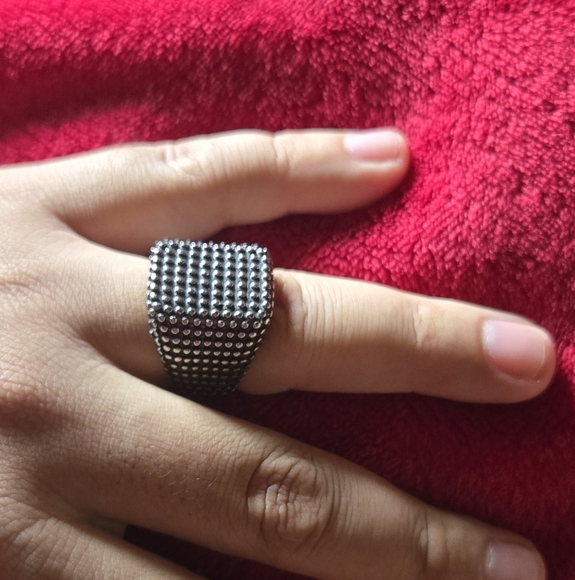 Stainless Steel Ring Size 11 - Picture 1 of 5